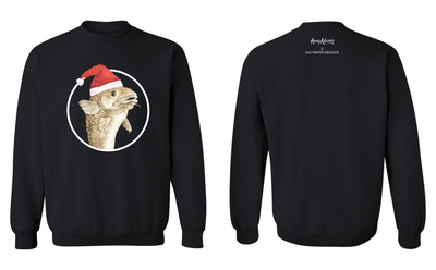 Amy Adams "Christmas Cod" Unisex Crewneck Sweatshirt