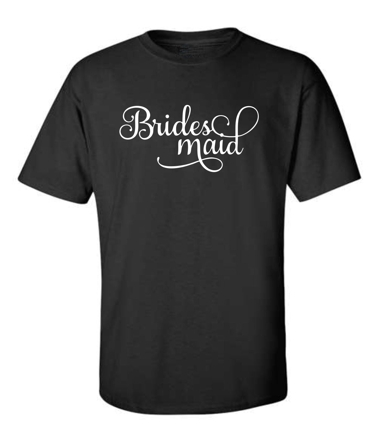 "Bridesmaid" (Swirl Design) T-Shirt