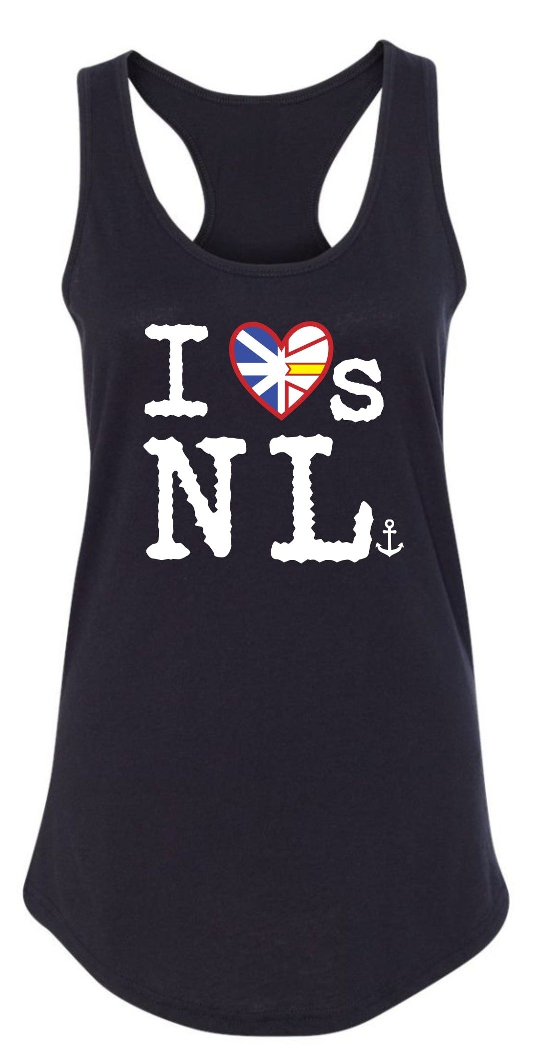 "I Loves NL" Flag Heart Ladies' Tank Top