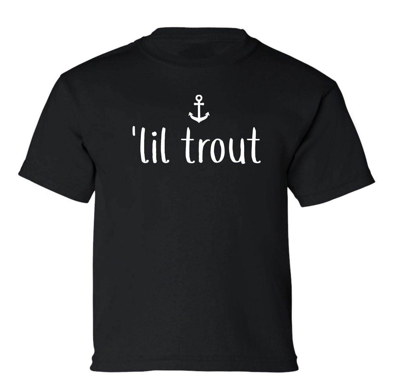Lil Trout Toddler/Youth T-Shirt Black / Youth M