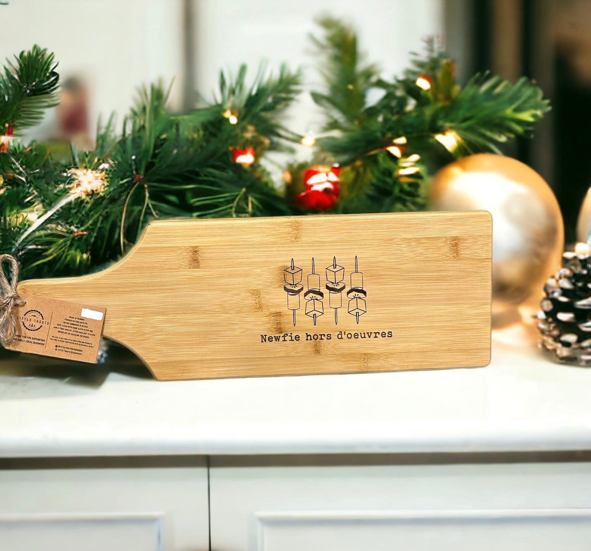 “Newfie Hors D’Oeuvres” Serving Board SaltwaterDesigns NL