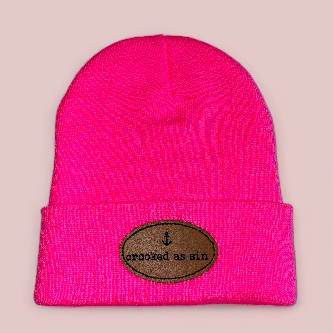 "Crooked As Sin" Beanie