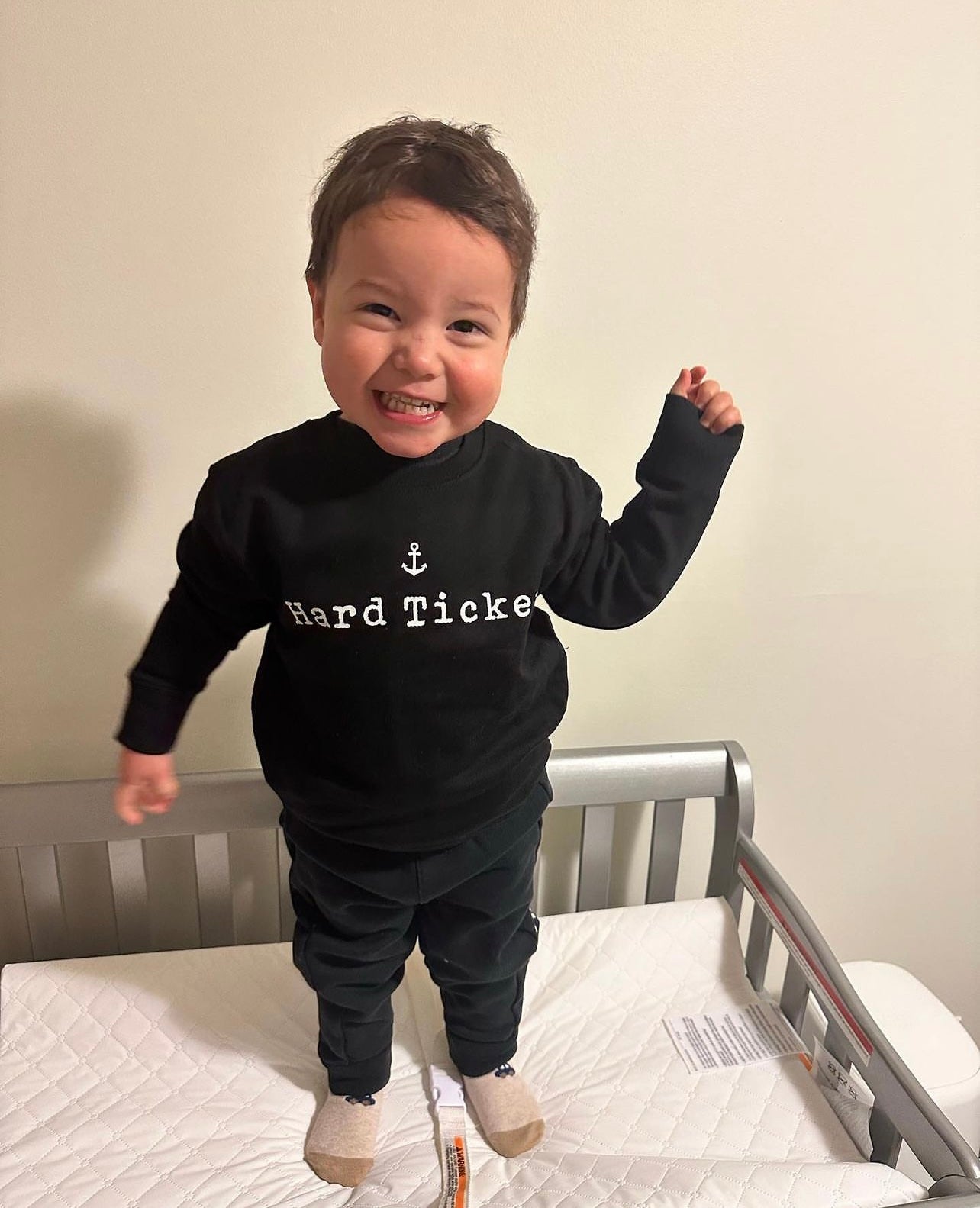 "Hard Ticket" Toddler/Youth Crewneck Sweatshirt