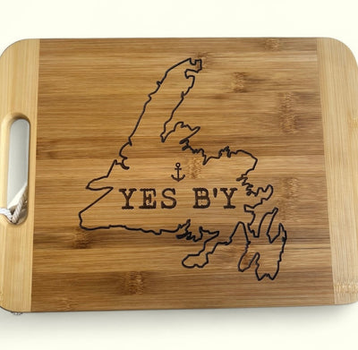 “Yes B’y" Newfoundland Map - Serving Board
