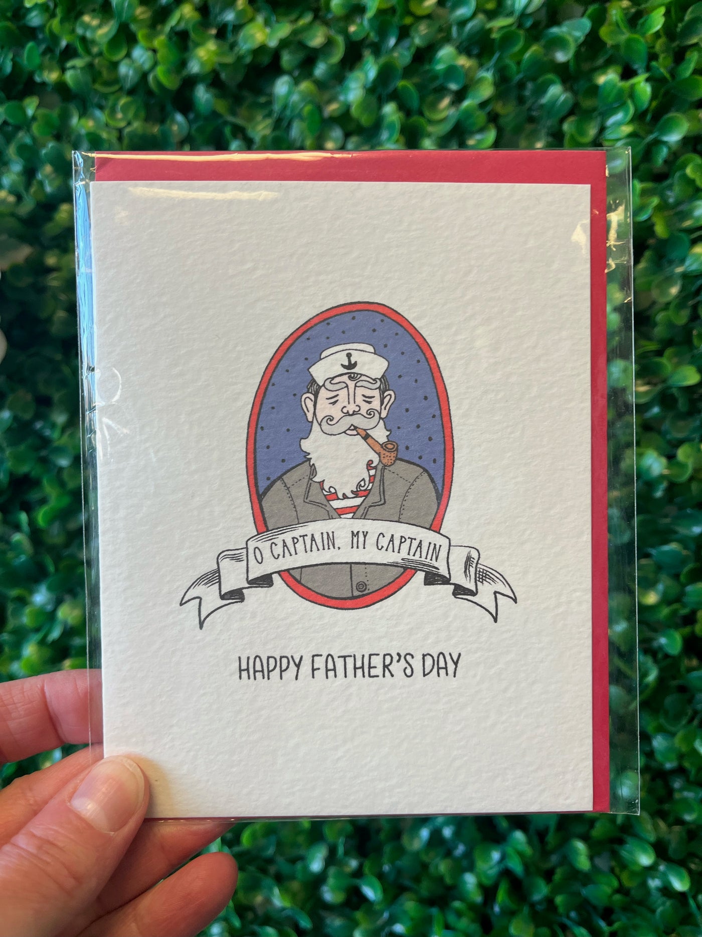 "O Captain, My Captain, Happy Father’s Day" Greeting Card