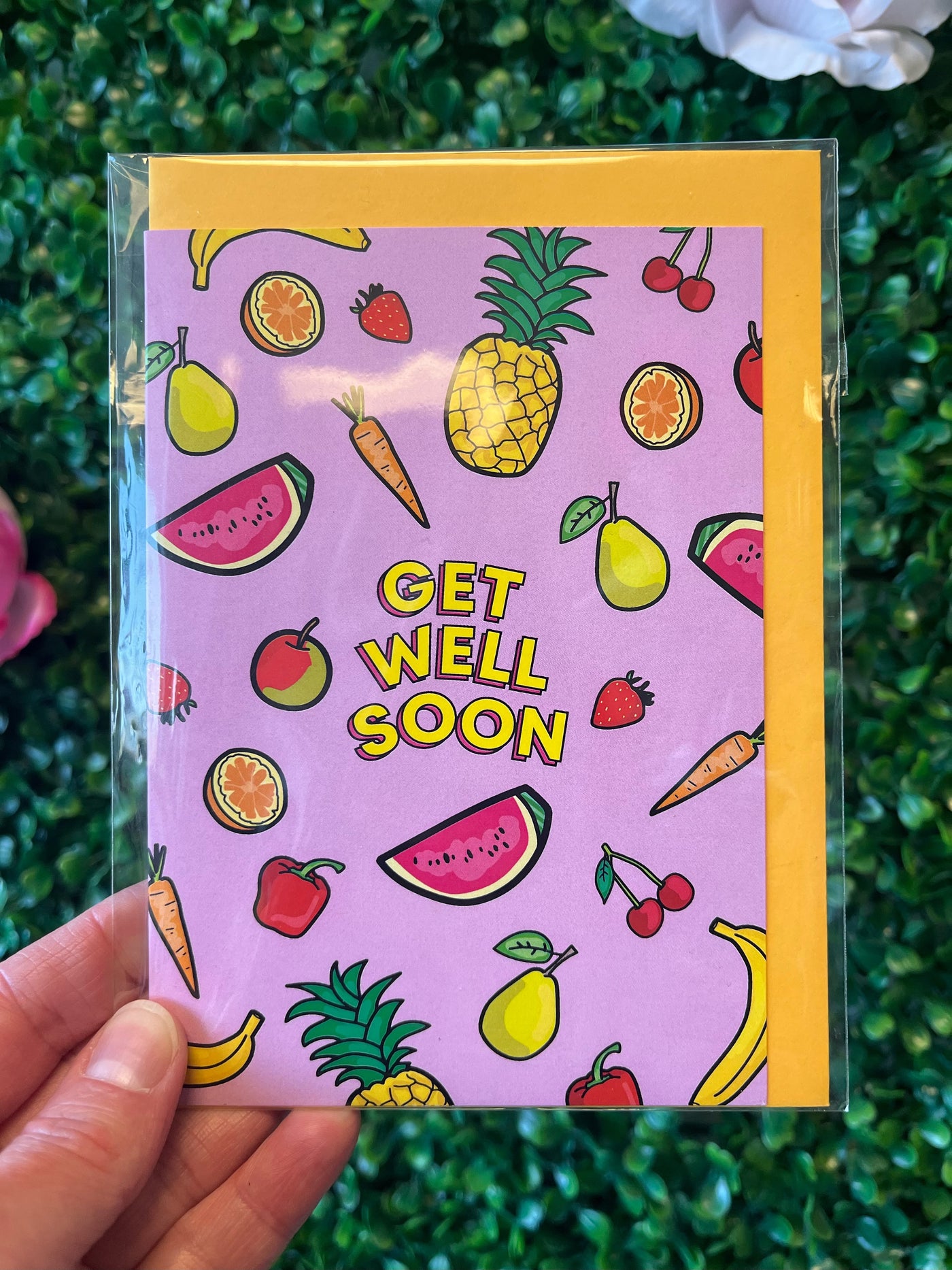 "Get Well Soon" Greeting Card