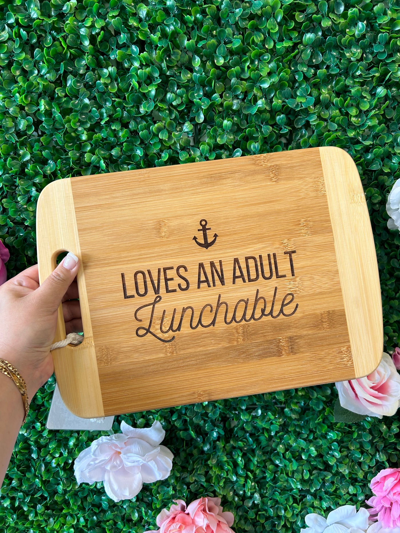 "Adult Lunchable" Serving Board