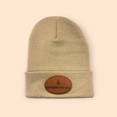 "Crooked As Sin" Beanie