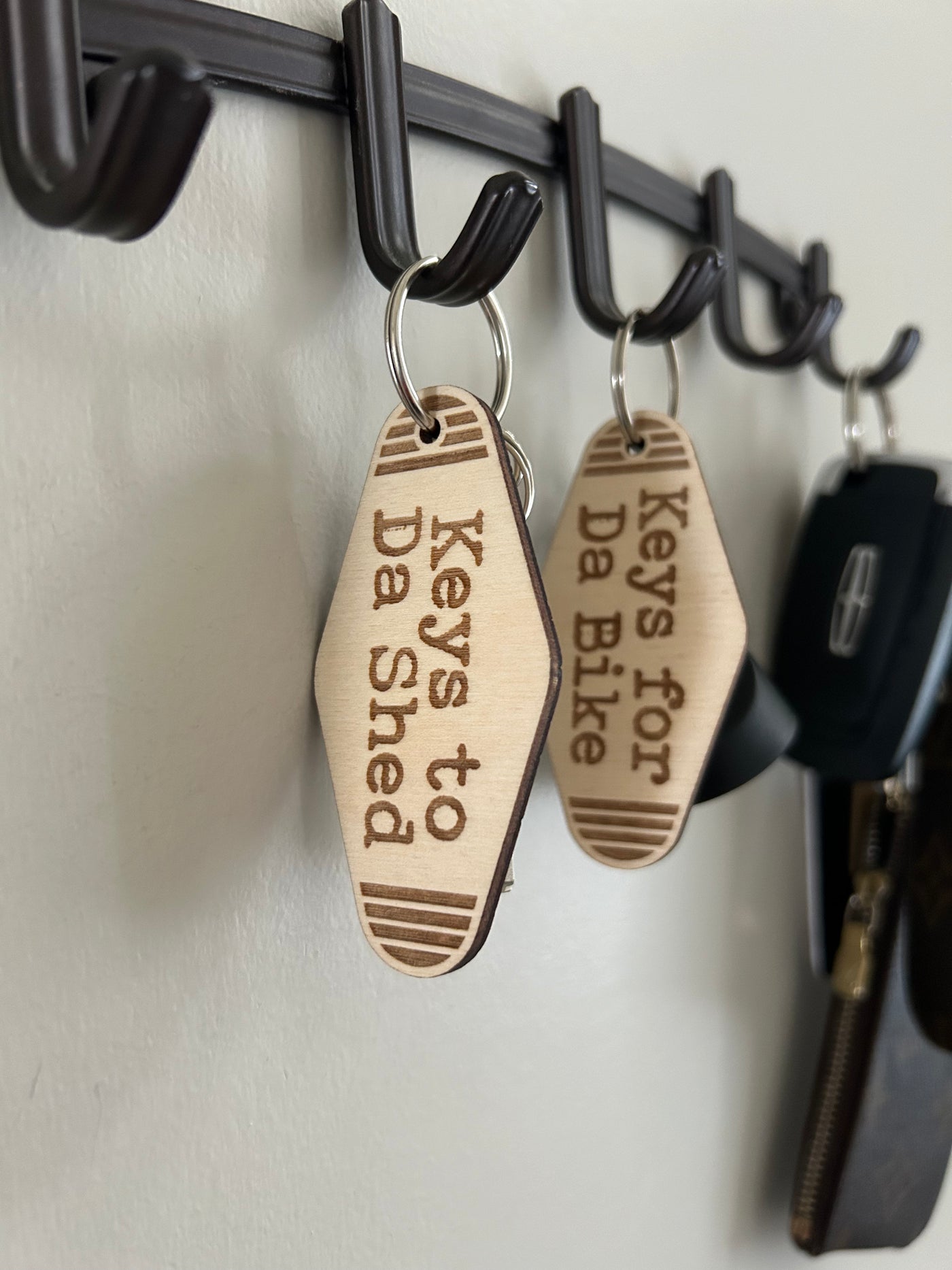 Motel Tag Keychain