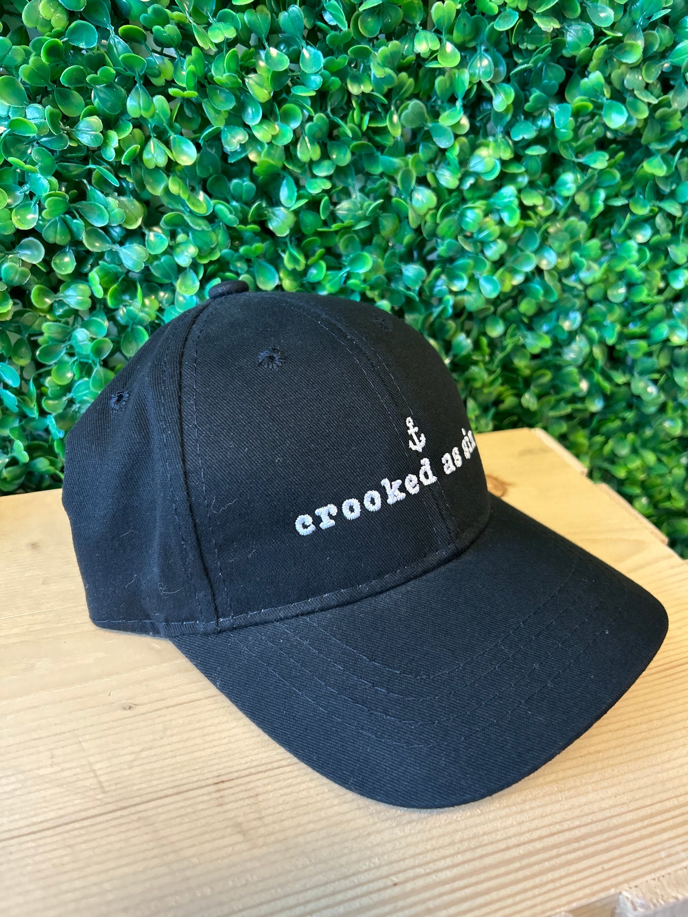 "Crooked As Sin" Youth Baseball Hat