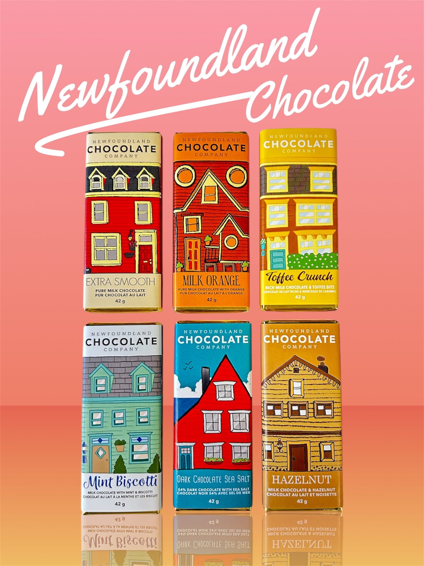 Newfoundland Rowhouse Chocolate Bar