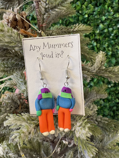 Mummer Earrings