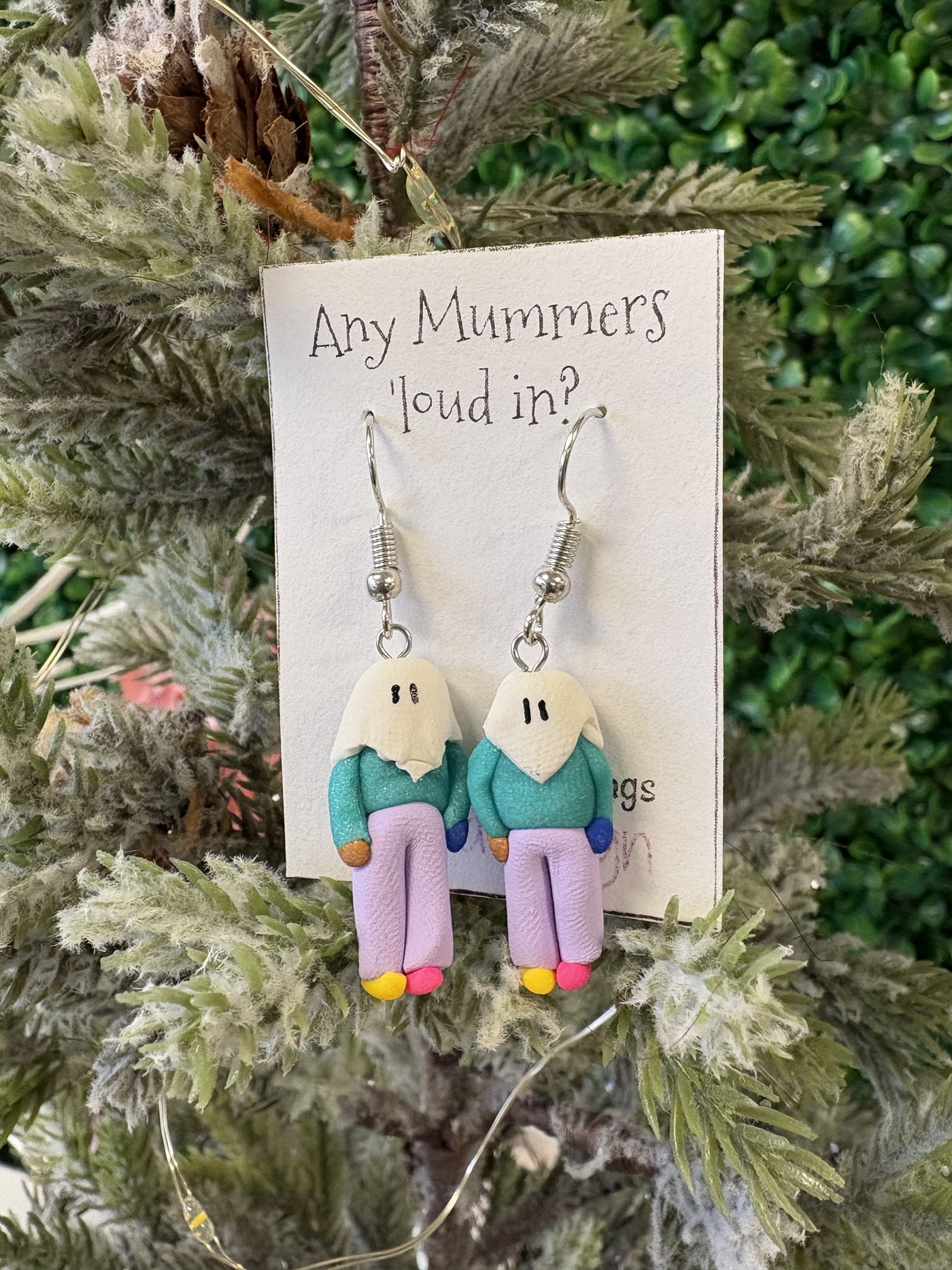 Mummer Earrings