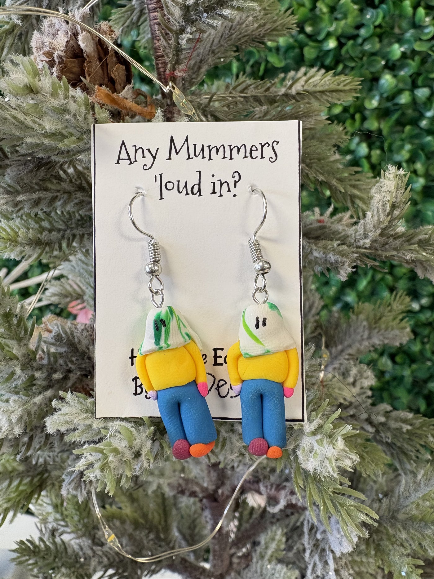 Mummer Earrings