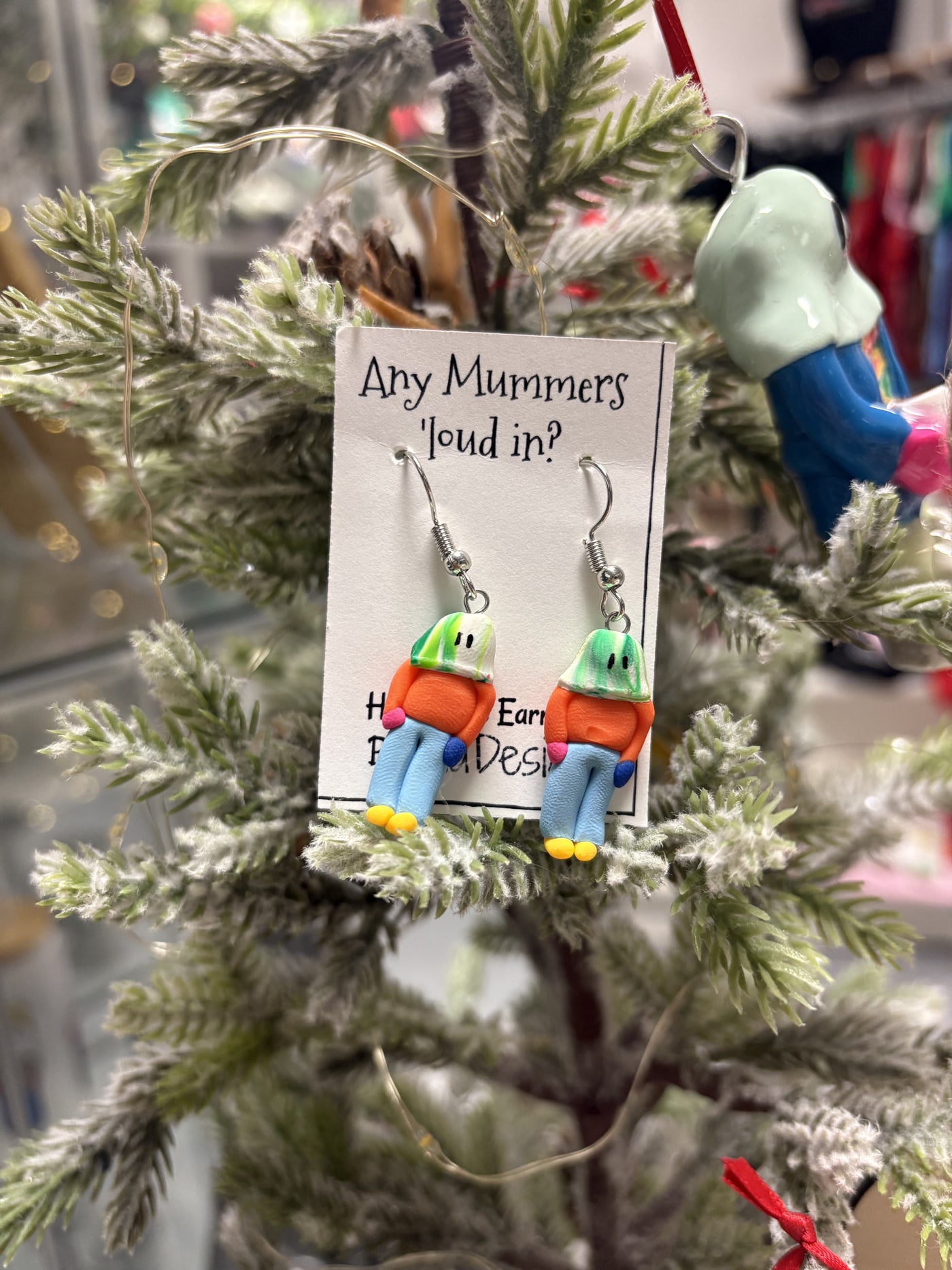 Mummer Earrings