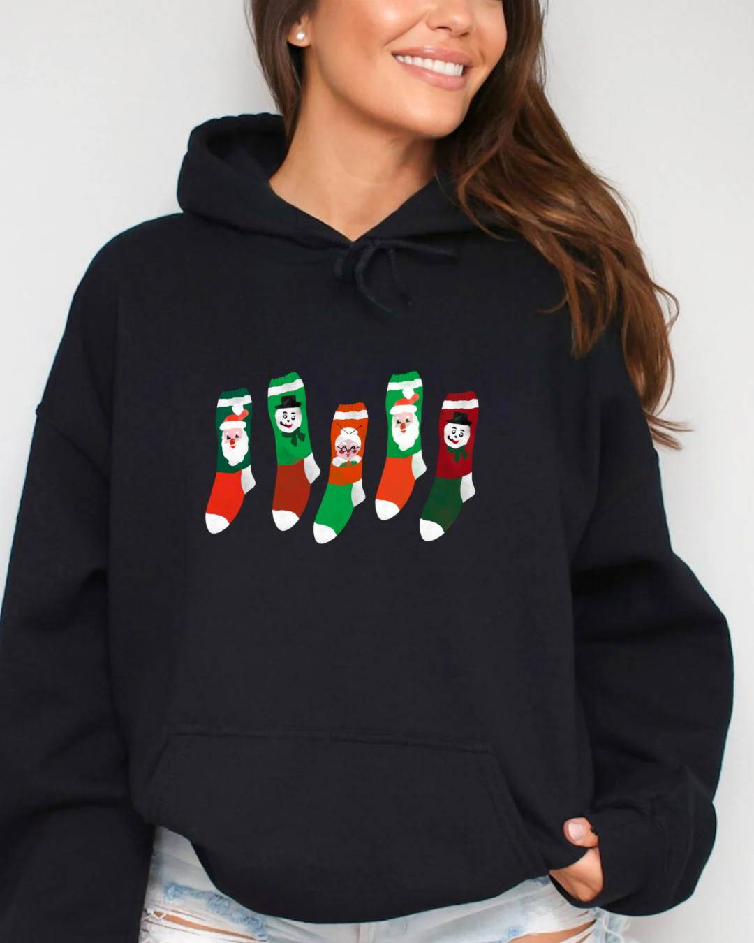 SeaBloom Designs "Vintage Stockings" Unisex Hoodie