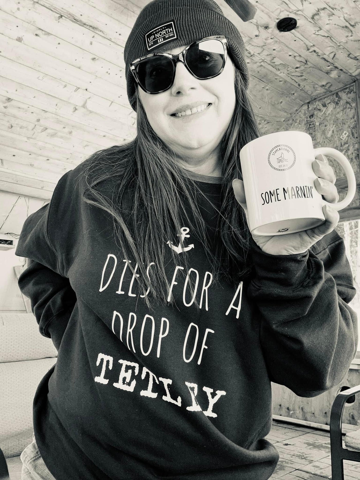 "Dies For a Drop of Tetley" Unisex Crewneck Sweatshirt