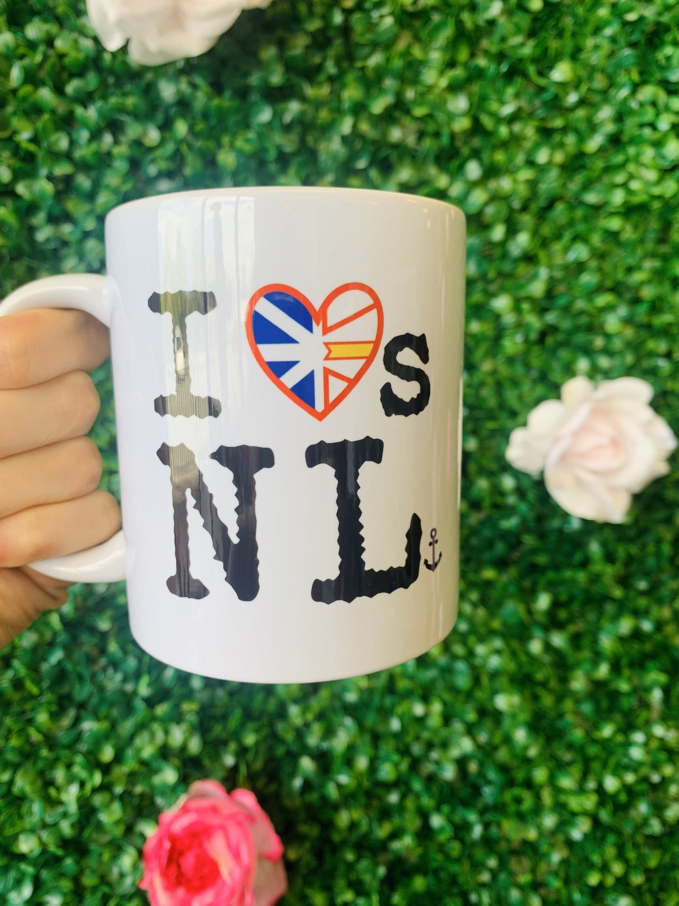 "I Loves NL” (Flag Heart) 11oz Mug
