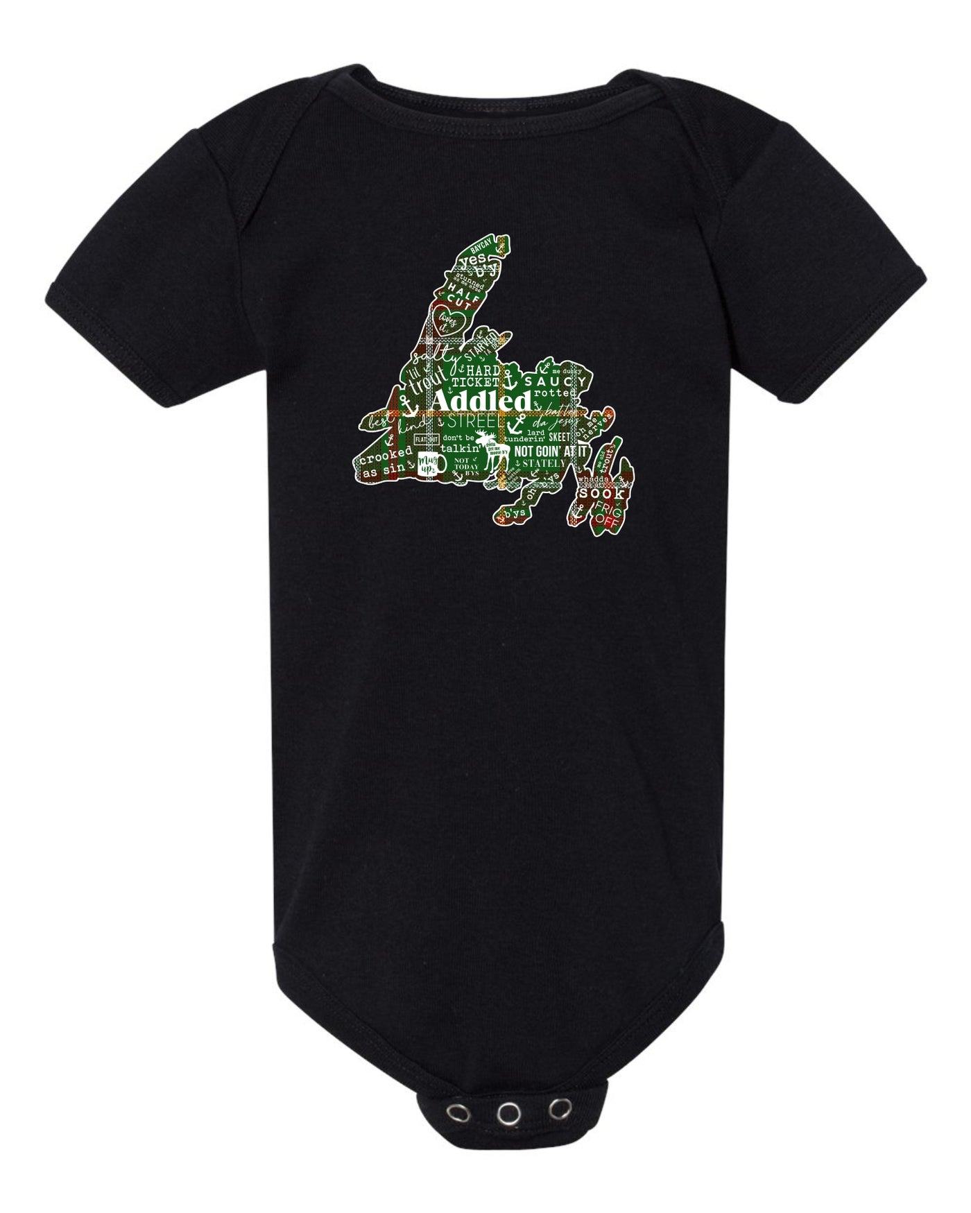 "NL Tartan Map" Onesie