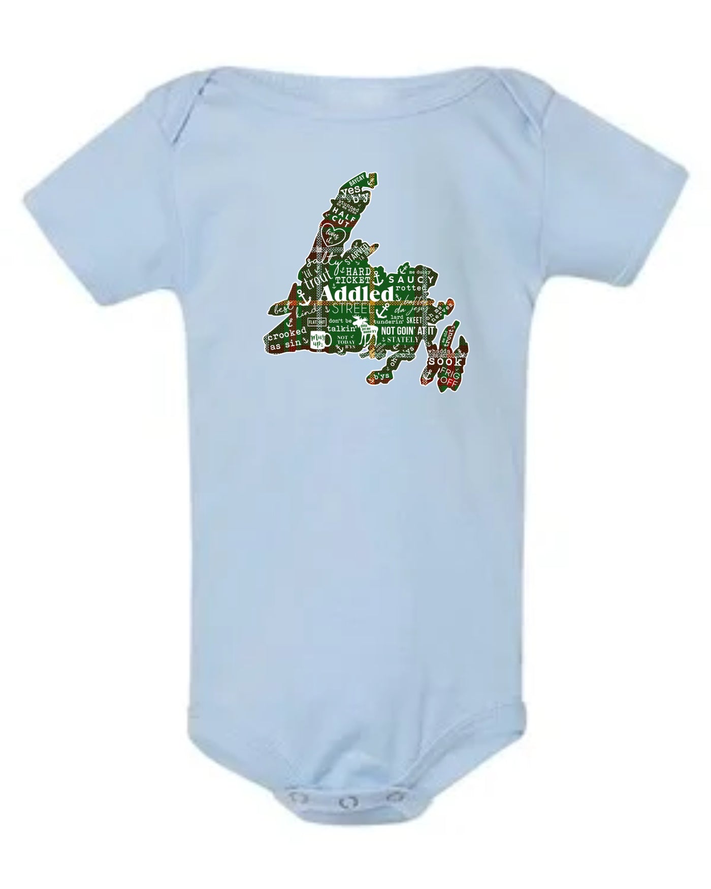 "NL Tartan Map" Onesie