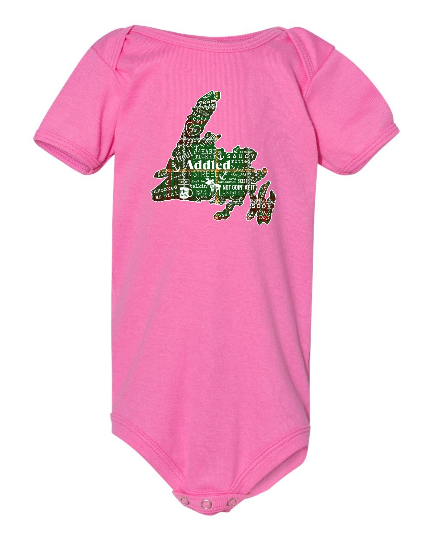 "NL Tartan Map" Onesie