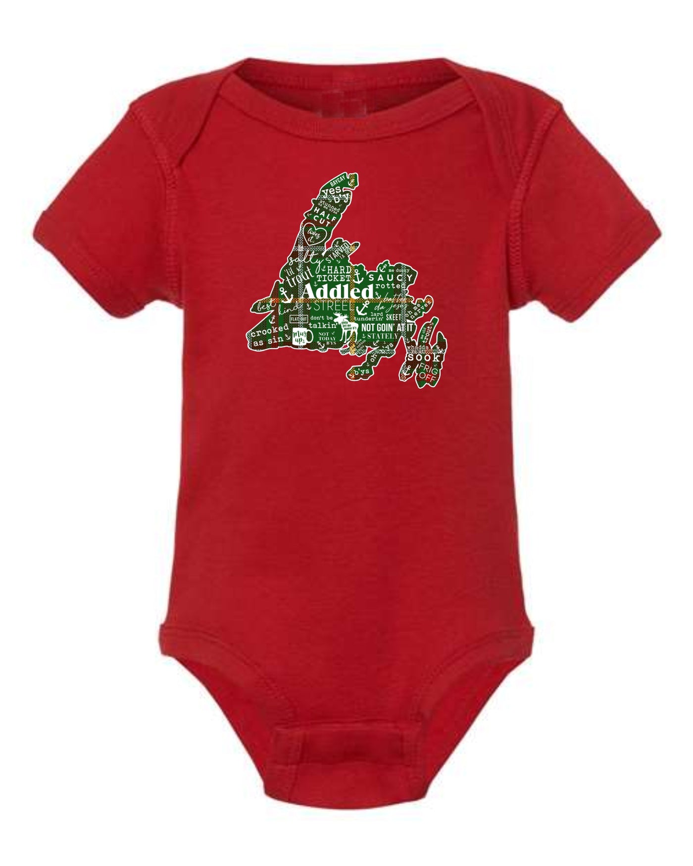 "NL Tartan Map" Onesie