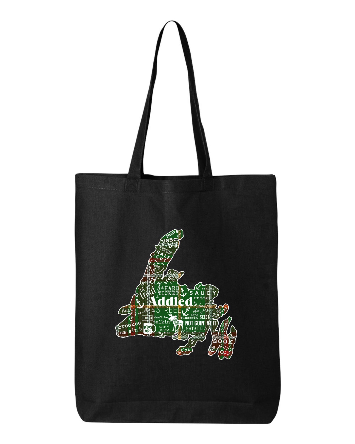 "NL Tartan Map" Tote Bag