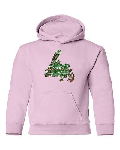 "NL Tartan Map" Youth Hoodie