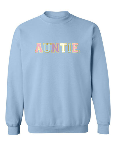 "Auntie" Varsity Unisex Crewneck Sweatshirt