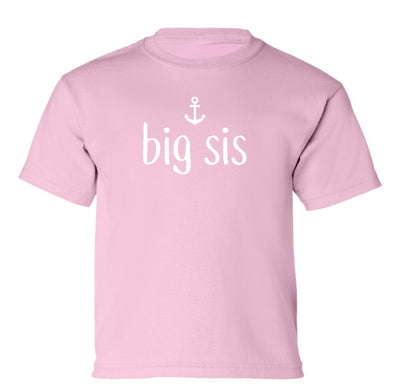 "Big Sis" Toddler/Youth T-Shirt