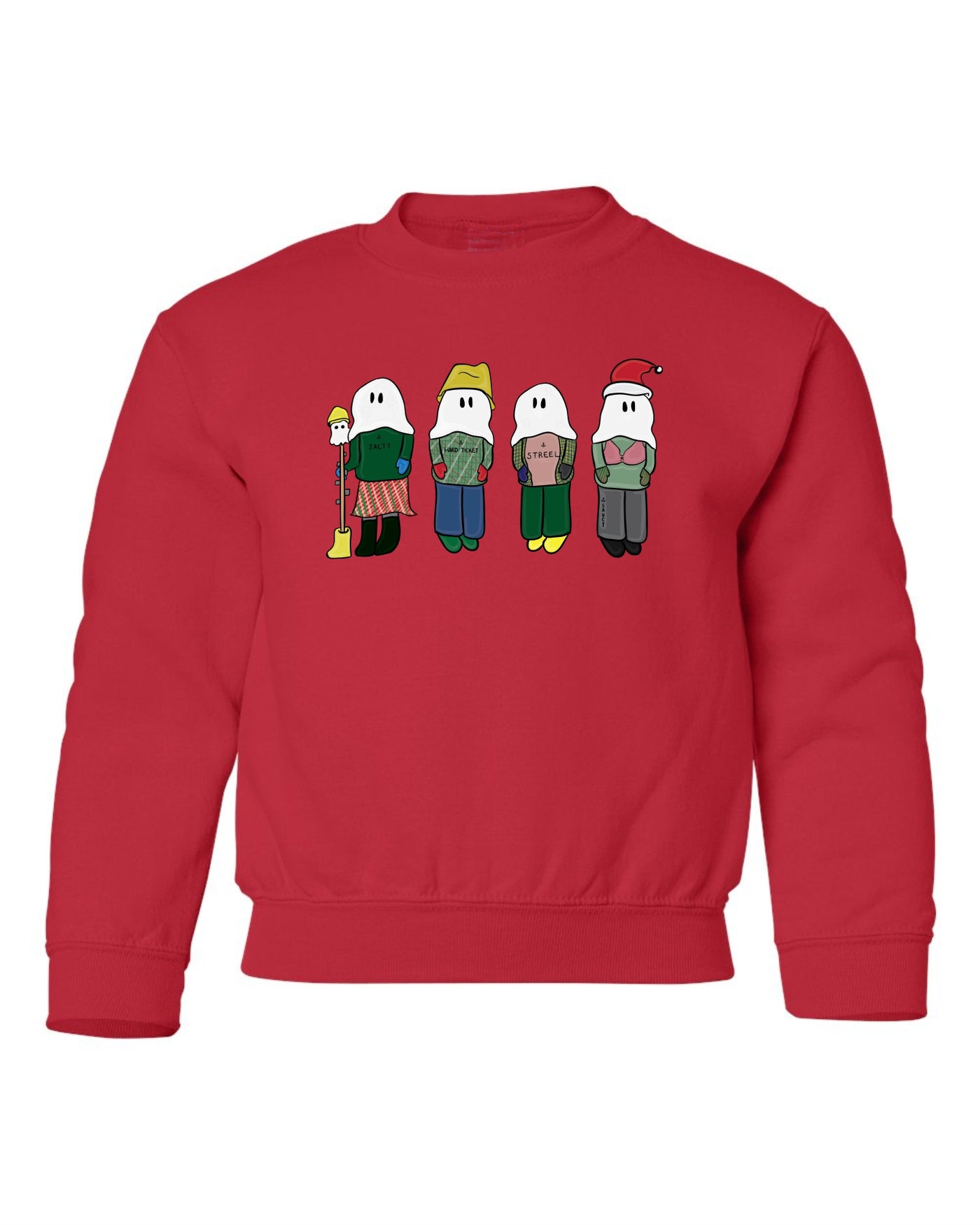 Christmas Mummers Toddler/Youth Crewneck Sweatshirt