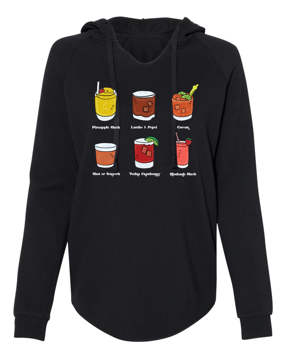 "Classic Drinks" Ladies' Hoodie