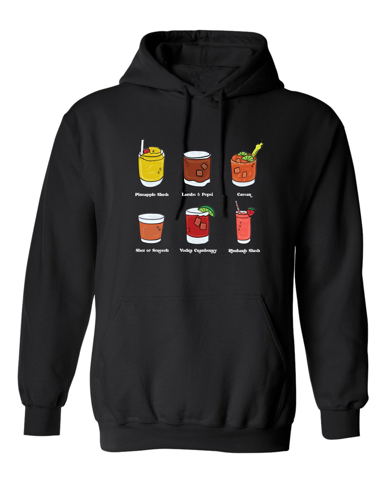 "Classic Drinks" Unisex Hoodie