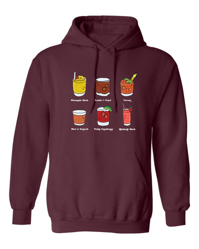 "Classic Drinks" Unisex Hoodie