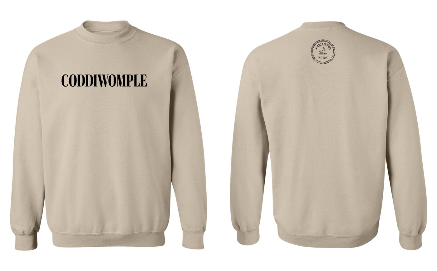 "Coddiwomple" Unisex Crewneck Sweatshirt