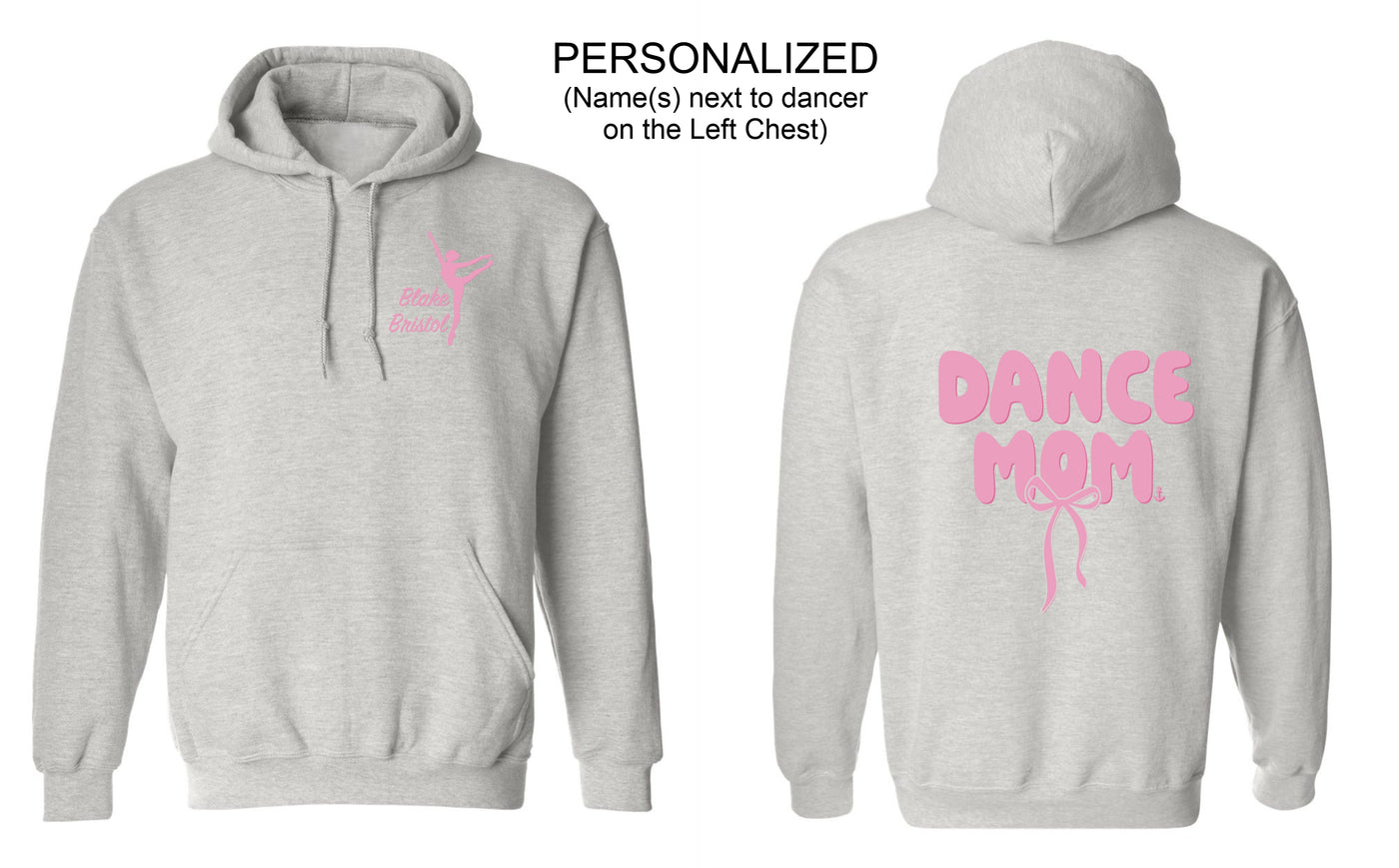 "Dance Mom" Bow Puff Unisex Hoodie
