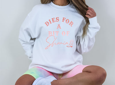 "Dies For A Bit Of Shania" Unisex Crewneck Sweatshirt