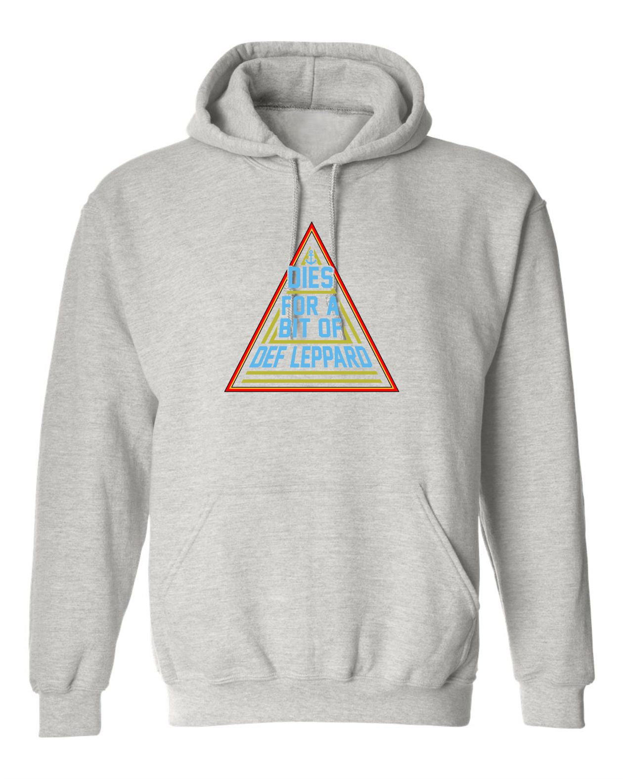 "Dies for a Bit of Def Leppard" Unisex Hoodie