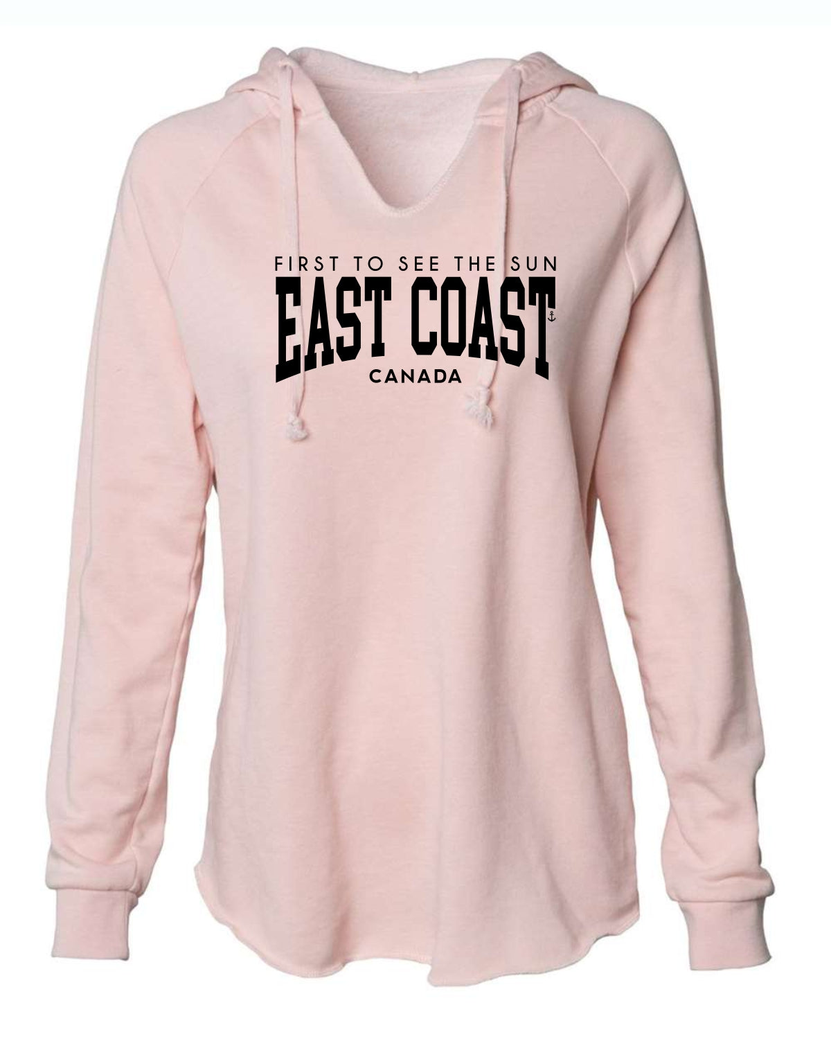"East Coast - First To See The Sun" Ladies' Hoodie