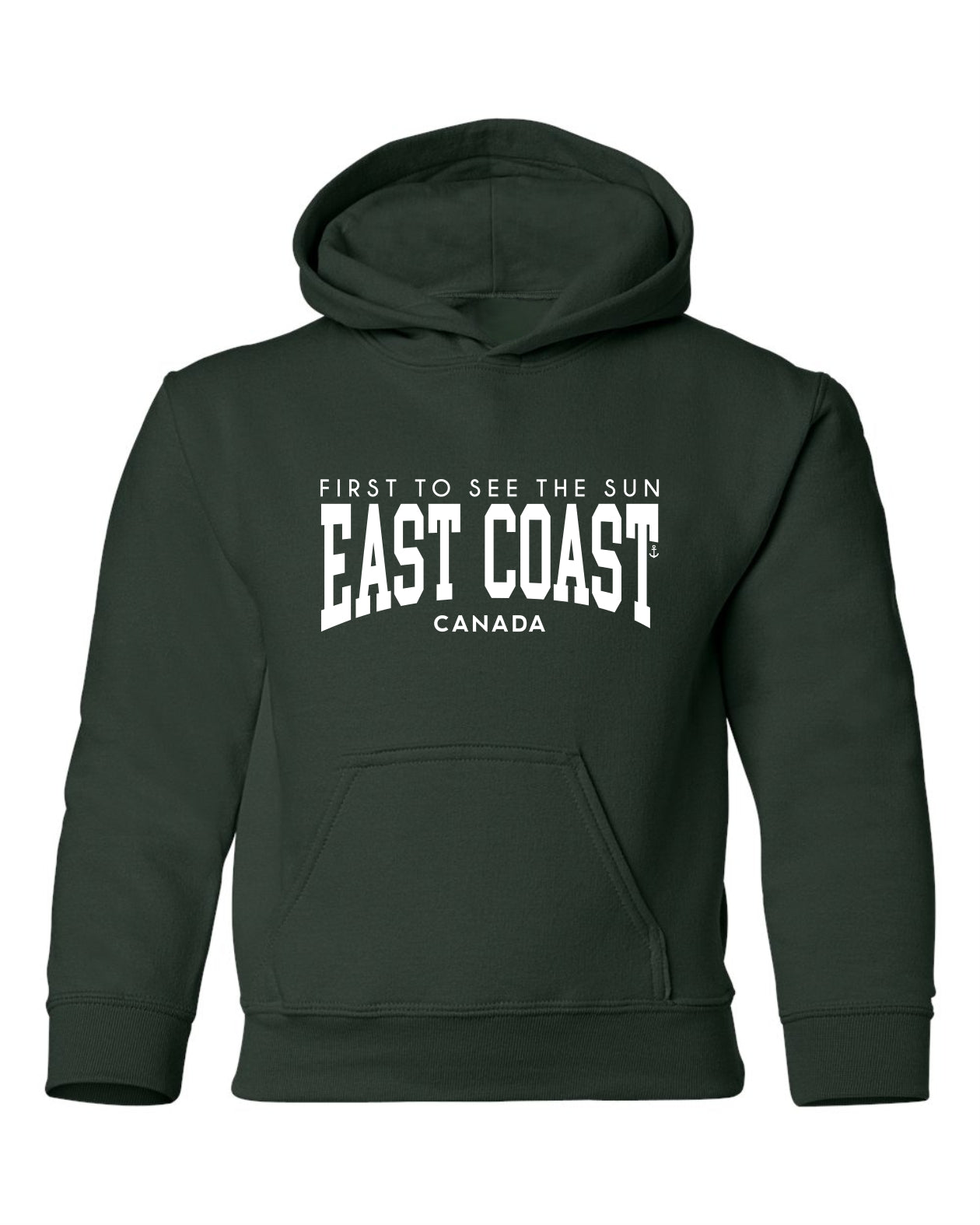 "East Coast - First To See The Sun" Youth Hoodie