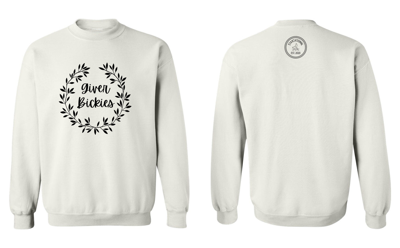 "Giver Bickies" Unisex Crewneck Sweatshirt