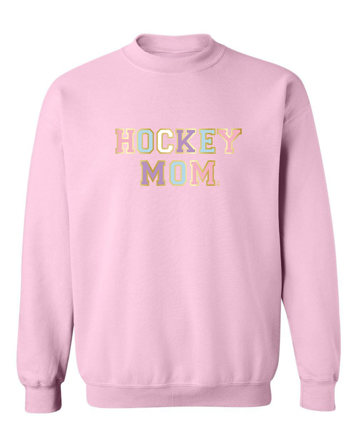 "Hockey Mom" Varsity Unisex Crewneck Sweatshirt