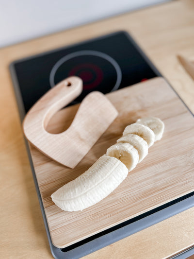 Montessori-Inspired Wooden Toddler Knife