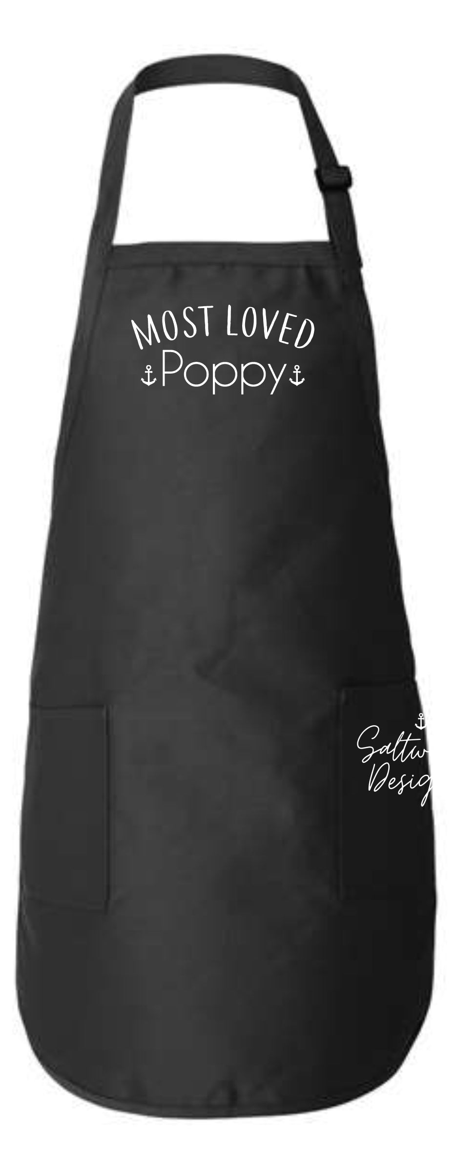 “Most Loved Poppy" Apron