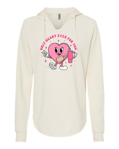 "Heart Eyes Only For You" Ladies' Hoodie