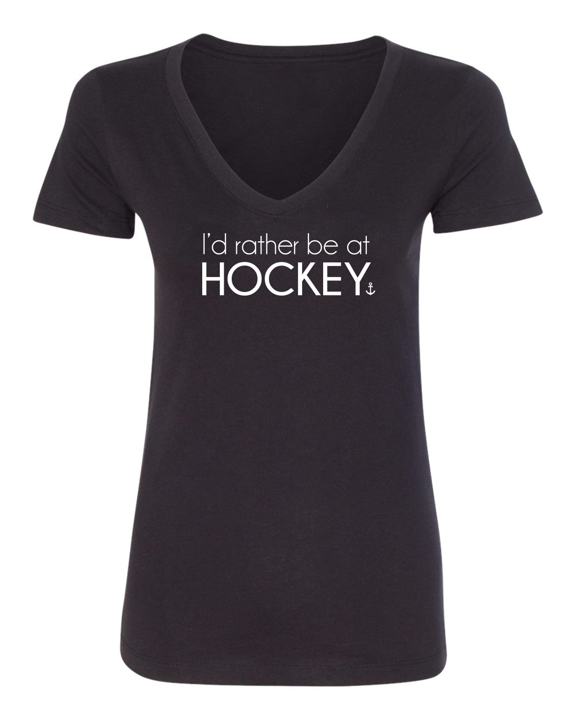 "I'd Rather Be At Hockey" T-Shirt