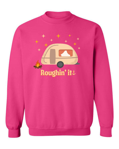 "Roughin' It" Unisex Crewneck Sweatshirt