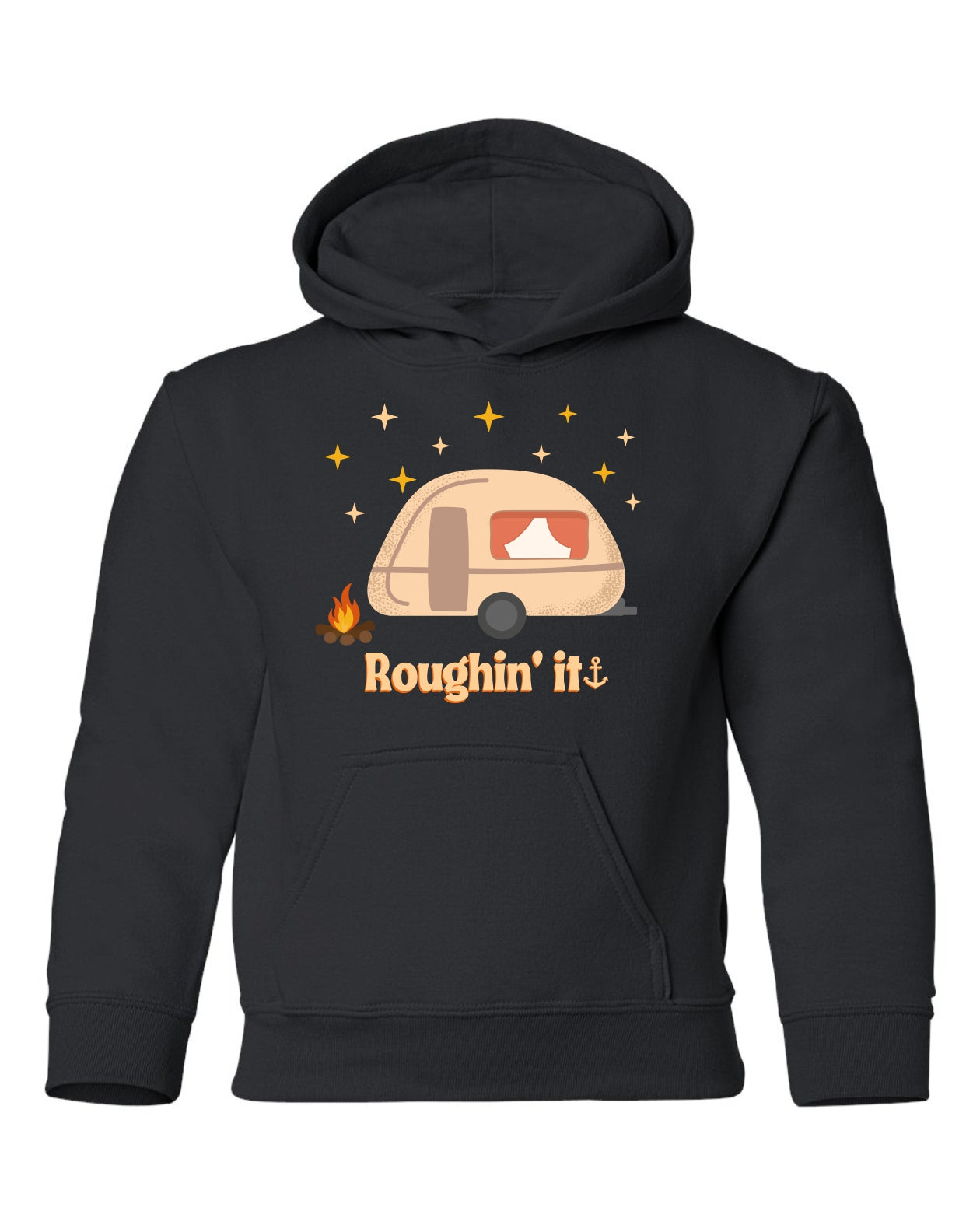 "Roughin' It" Youth Hoodie