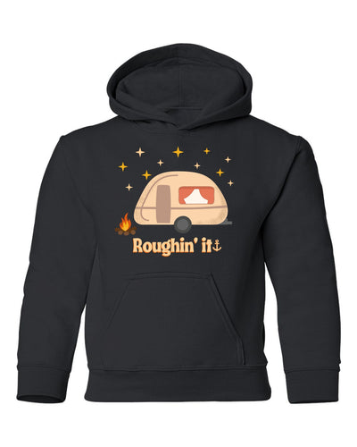 "Roughin' It" Youth Hoodie