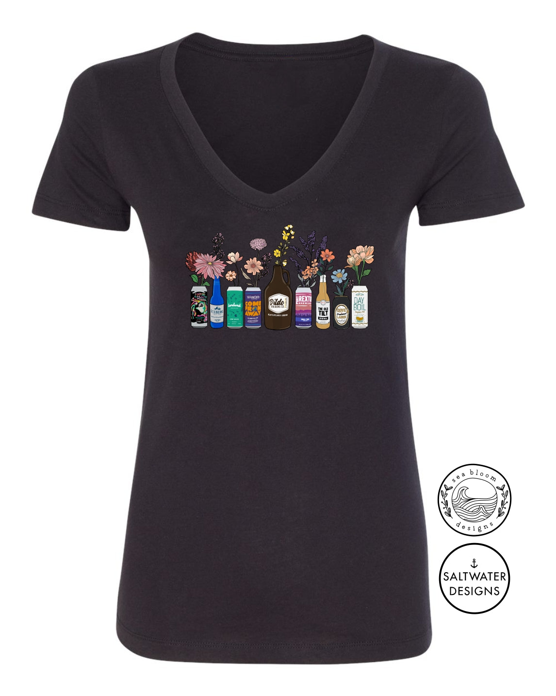 Sea Bloom Designs Local Beer T-Shirt